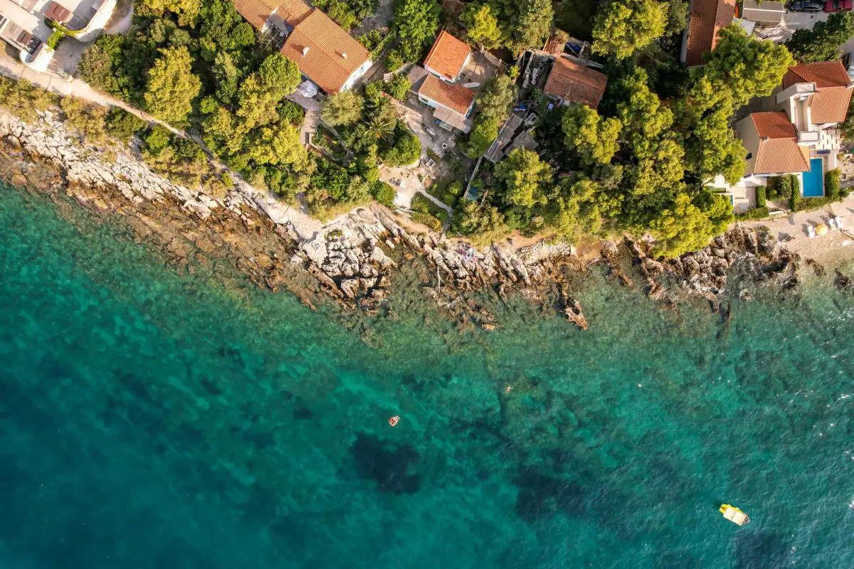 Luxury villa in Croatia with sea view and private pool
