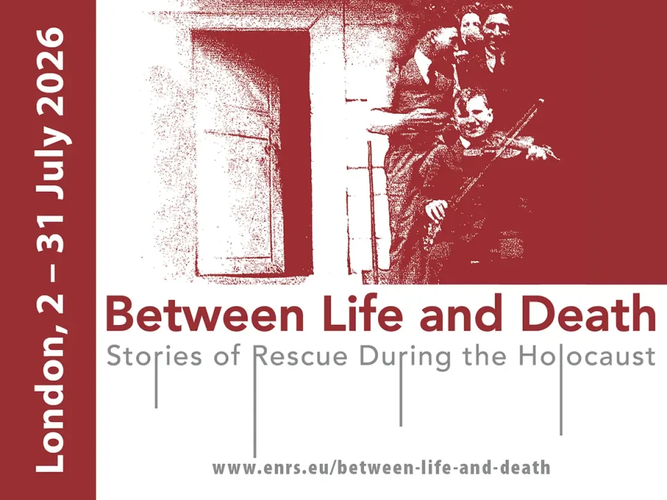 Between Life and Death – Stories of Rescue During the Holocaust exhibition in London